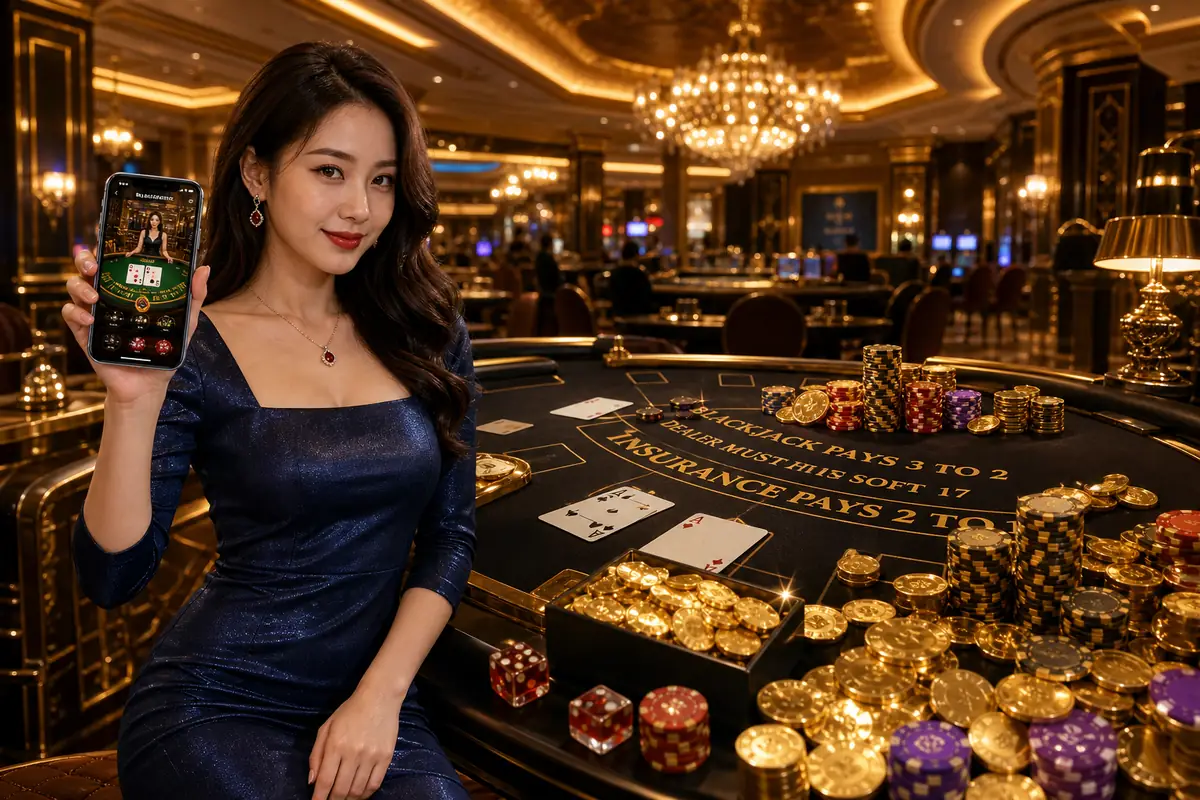kiss9182 casino meja baccarat dealer langsung